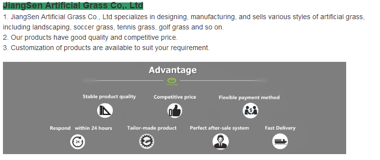 synthetic grass lawn