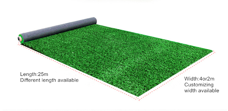 synthetic grass lawn
