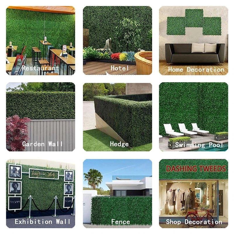 grass backdrop wall