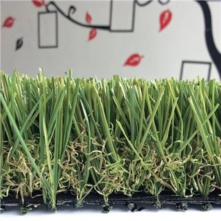 Long-life Decorative Ntsuab Artificial Nyom rau Outoor Landscaping