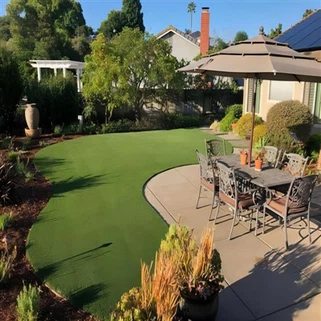 Garden Landscape Design-av Artificial Turf Ntaub pua plag