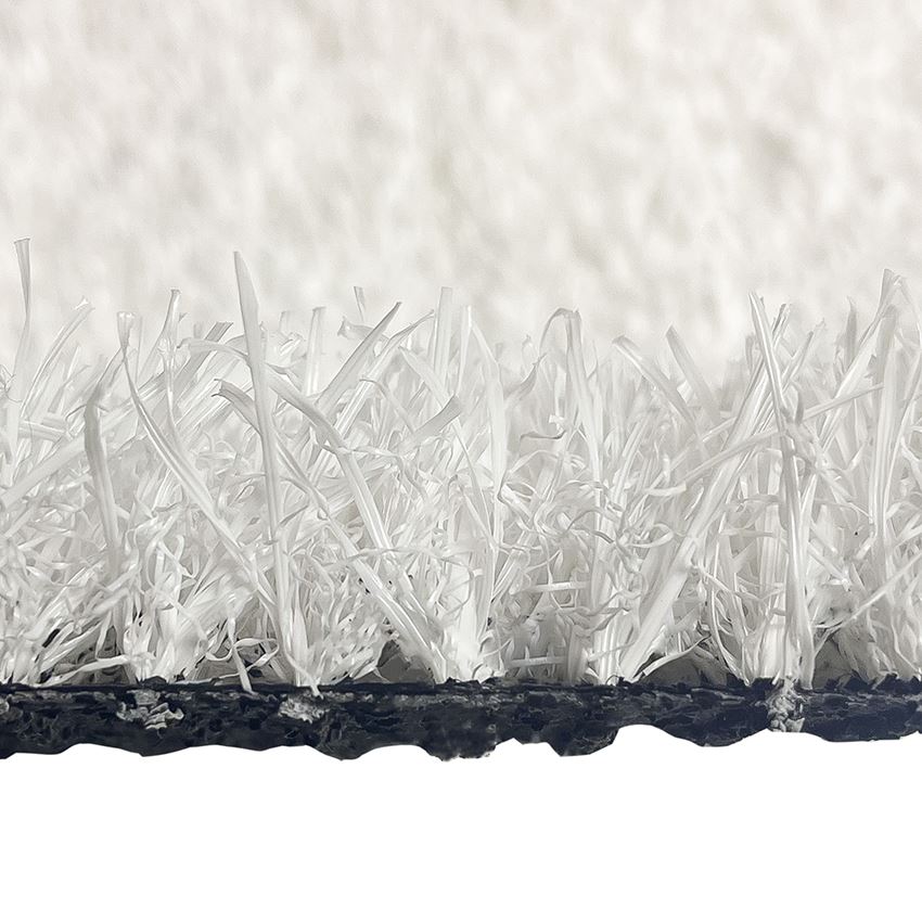 white line soccer field artificial grass